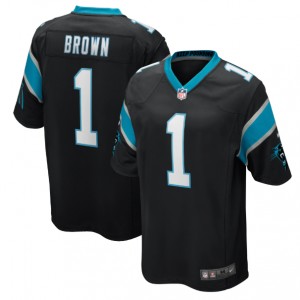 Derrick Brown Carolina Panthers Nike 2020 NFL Draft First Round Pick Jeu Maillot - Noir