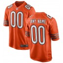 Chicago Bears Nike Alternate Personnalisé Jeu Maillot - Orange