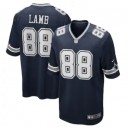 CeeDee Lamb Dallas Cowboys Nike 2020 NFL Draft First Round Pick Jeu Maillot - Marine