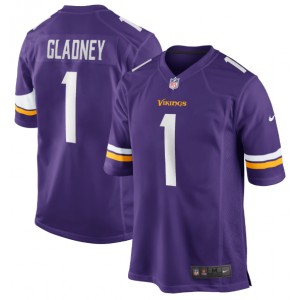 Jeff Gladney Minnesota Vikings Nike 2020 NFL Draft First Round Pick Jeu Maillot - Violet
