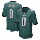Jalen Hurts Philadelphia Eagles Nike 2020 NFL Draft Pick Jeu Maillot - Minuit Vert