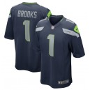 Jordyn Brooks Seattle Seahawks Nike 2020 NFL Draft First Round Pick Jeu Maillot - Marine