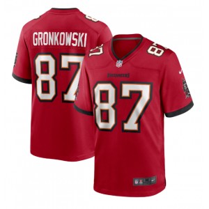 Rob Gronkowski Tampa Bay Buccaneers Nike Jeu Maillot - Rouge