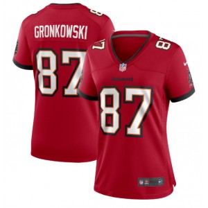 Rob Gronkowski Tampa Bay Buccaneers Maillot de jeu féminin Nike - Rouge