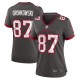 Rob Gronkowski Tampa Bay Buccaneers Maillot Nike Alternate Game pour Femme - Étain