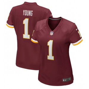 Chase Young Washington Redskins Nike Femmes 2020 NFL Draft First Round Pick Jeu Maillot - Bourgogne