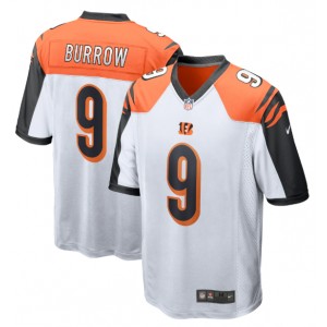 Joe Burrow Cincinnati Bengals Nike 2020 NFL Draft First Round Pick Jeu Maillot - Blanc