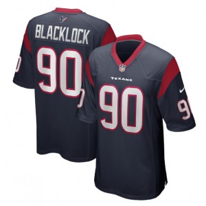 Ross Blacklock Houston Texans Nike 2020 NFL Draft Pick Jeu Maillot - Marine