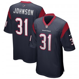 David Johnson Houston Texans Nike Jeu Joueur Maillot - Navy