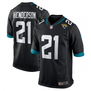 C.J. Henderson Jacksonville Jaguars Nike 2020 NFL Draft First Round Pick Jeu Maillot - Noir