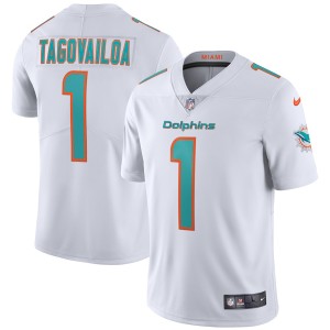 Tua Tagovailoa Miami Dolphins Nike Vapeur Limitée Maillot - Blanc