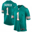 Tua Tagovailoa Miami Dolphins Nike Maillot de jeu alternatif - Aqua