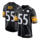 Devin Bush Pittsburgh Steelers Nike Jeu Joueur Maillot - Noir