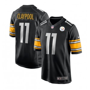 Chase Claypool Pittsburgh Steelers Nike 2020 NFL Draft Pick Jeu Maillot - Noir