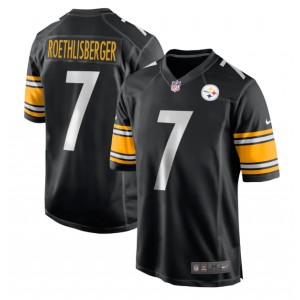 Ben Roethlisberger Pittsburgh Steelers Nike Team Maillot - Noir