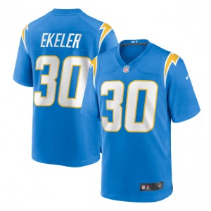 Austin Ekeler Los Angeles Chargers Nike Jeu Maillot - Bleu poudre