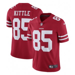 George Kittle San Francisco 49ers Nike Vapeur Limitée Maillot - Scarlet
