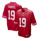 Deebo Samuel San Francisco 49ers Nike Jeu Maillot - Scarlet