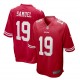 Deebo Samuel San Francisco 49ers Nike Jeu Maillot - Scarlet