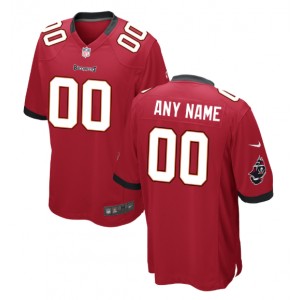 Tampa Bay Buccaneers Nike Personnalisé Team Color Jeu Maillot - Rouge