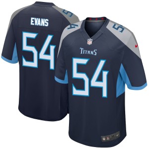Rashaan Evans Tennessee Titans Nike Jeu Joueur Maillot - Marine