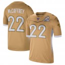 Christian McCaffrey Nike 2020 NFC Pro Bowl Jeu Maillot - Or