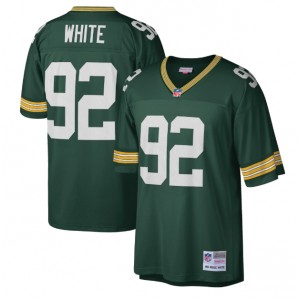 Reggie White Green Bay Packers Mitchell - Ness Big - Tall 1996 Retired Joueur Réplique Maillot - Vert