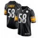 Jack Lambert Pittsburgh Steelers Nike Jeu Maillot joueur à la retraite - Noir