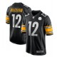 Terry Bradshaw Pittsburgh Steelers Nike Jeu Maillot joueur à la retraite - Noir