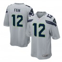 12s Seattle Seahawks Nike Alternate Jeu Maillot - Gris