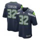 Chris Carson Seattle Seahawks Nike Jeu Joueur Maillot - Marine