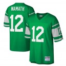 Joe Namath New York Jets Mitchell & Ness Héritage Réplique Maillot - Kelly Vert