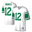 Joe Namath New York Jets Mitchell - Ness Héritage Réplique Maillot - Blanc
