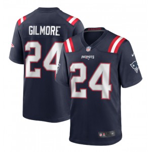 Stephon Gilmore New England Patriots Nike Jeu Maillot - Marine