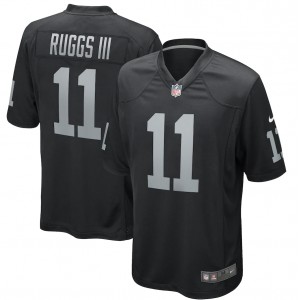 Henry Ruggs III Las Vegas Raiders Nike 2020 NFL Draft First Round Choisir Jeu Maillot - Noir