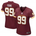 Chase Young Washington Football Team Nike Femmes Jeu Maillot - Bourgogne