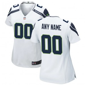 Maillot de jeu personnalisé Nike Des Seahawks de Seattle - Blanc