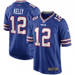 Jim Kelly Buffalo Bills Nike Jeu Retir&eacute; Joueur Maillot - Royal