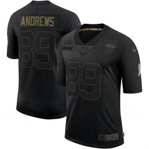 Mark Andrews Baltimore Ravens Nike 2020 Salute To Service Limitée Maillot – Noir
