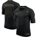 Jimmy Garoppolo San Francisco 49ers Nike 2020 Salute To Service Limitée Maillot – Noir