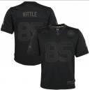 George Kittle San Francisco 49ers Nike Youth 2020 Salute to Service Jeu Maillot – Noir