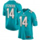Ryan Fitzpatrick Miami Dolphins Nike Maillot de jeu - Aqua