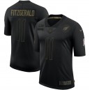 Larry Fitzgerald Arizona Cardinals Nike 2020 Salute To Service Limitée Maillot – Noir