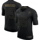 Leighton Vander Esch Dallas Cowboys Nike 2020 Salute To Service Limit&eacute;e Maillot &ndash; Noir