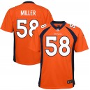 Von Miller Denver Broncos Nike Niños Team Color Juego Maillot - Naranja