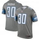 Jeff Okudah Detroit Lions Nike Leyenda Maillot - Acero