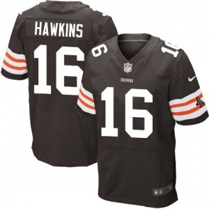 Hommes Nike Cleveland Browns # 16 Andrew Hawkins élite brun équipe NFL Maillot Magasin de couleur Hommes Nike Cleveland Browns # 16 Andrew Hawkins élite brun équipe NFL Maillot Magasin de couleur