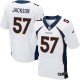 Men Nike Denver Broncos &57 Tom Jackson Elite White NFL Jersey