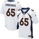 Hommes Nike Denver Broncos # 65 Gary Zimmerman Élite blanc NFL Maillot Magasin