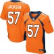 Men Nike Denver Broncos &57 Tom Jackson Elite Orange Team Color NFL Jersey